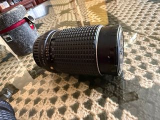 Cámara Pentax Analógica Plata/Negra