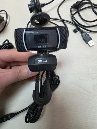 Lote 3 Cámaras Web USB