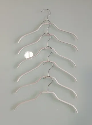 Set 6 perchas antideslizantes