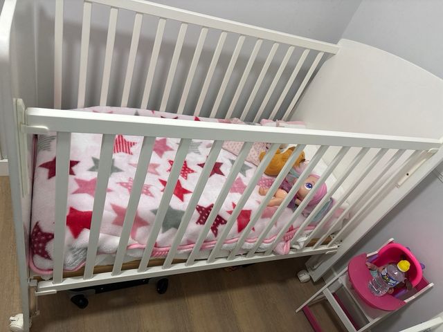 Cuna Trama Baby Bear colchón incluido