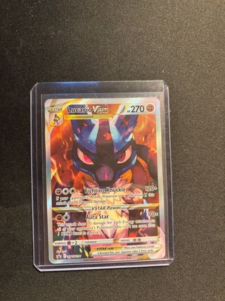 Carta Pokémon Lucario VSTAR 270 HP UNSEALED