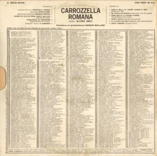 Vinile Carrozzella Romana Alvaro Amici