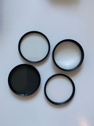 Filtros para objetivo Hama Track Pack M72