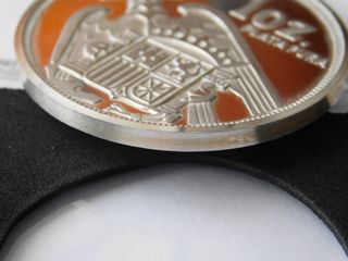 Medalla 1 Onza Plata Pura F. Franco 1892-1975