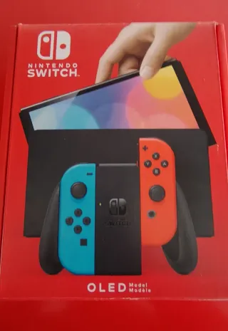 Nintendo Switch Oled Azul/Rojo