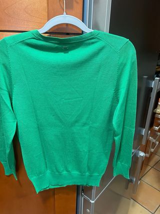 Chaqueta Carolina Herrera verde pico