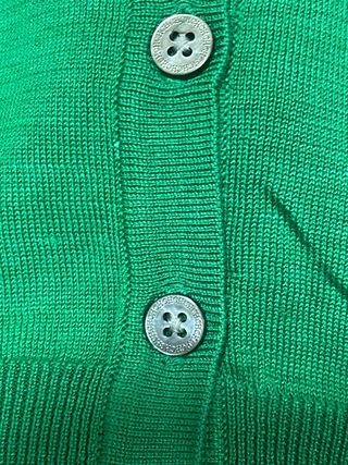 Chaqueta Carolina Herrera verde pico