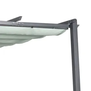 CHILLVERT Pérgola de Exterior con Toldo Hydra