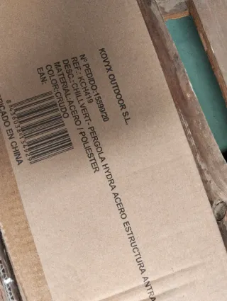 CHILLVERT Pérgola de Exterior con Toldo Hydra