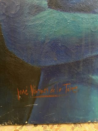 Pintura al óleo de Jose Vázquez de la Torre.