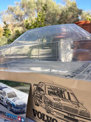 Carrocería Tamiya Volvo 850 BTCC. Años 90. Vintage