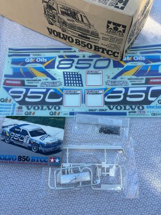 Carrocería Tamiya Volvo 850 BTCC. Años 90. Vintage