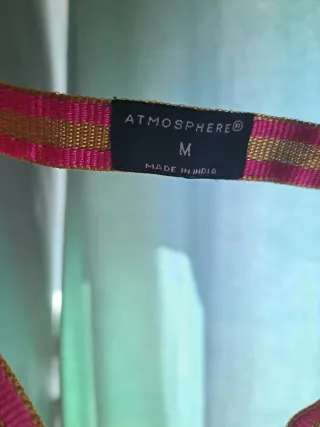 Vestido playa coral talla L