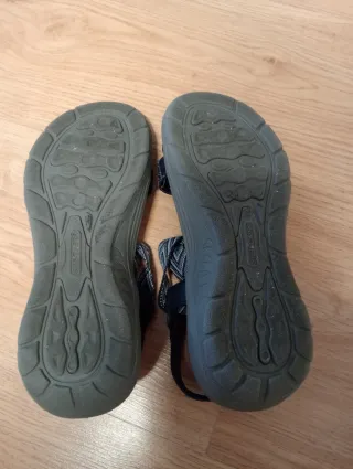 Sandalias Skechers Azul y Gris