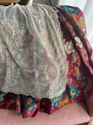 Traje Fallera S.XIX Talla 36 + Cuerpo S.XVIII