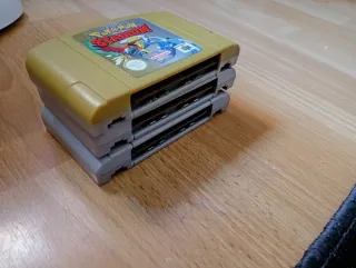 Lote 3 juegos Nintendo 64: Pokémon, Star Wars, Ban