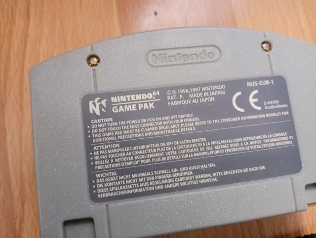 Lote 3 juegos Nintendo 64: Pokémon, Star Wars, Ban