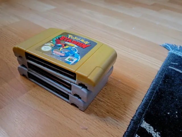 Lote 3 juegos Nintendo 64: Pokémon, Star Wars, Ban