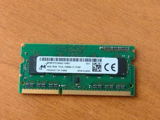 Módulo RAM Micron 4GB DDR3 PC3L-12800S-11-13-B2