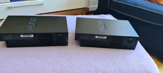 2 PS2 Fat + Caja + Cables + Juegos