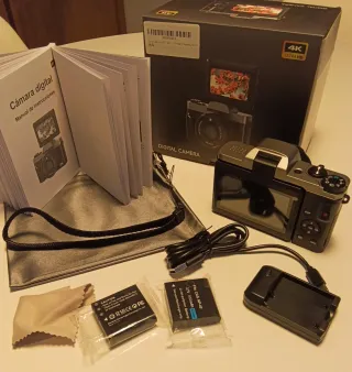 Cámara Digital 4K Ultra HD. Nueva sin estrenar