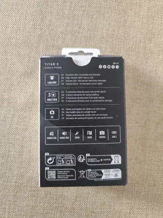 SPC Titan2 Móvil Senior 4G Negro