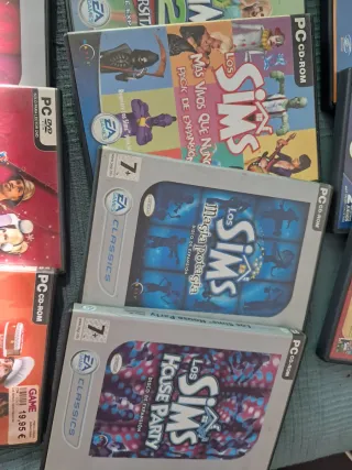 Lote grande Juegos PC CD-ROM/ Videojuegos PC