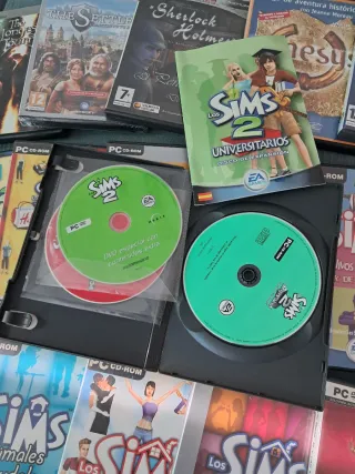 Lote grande Juegos PC CD-ROM/ Videojuegos PC