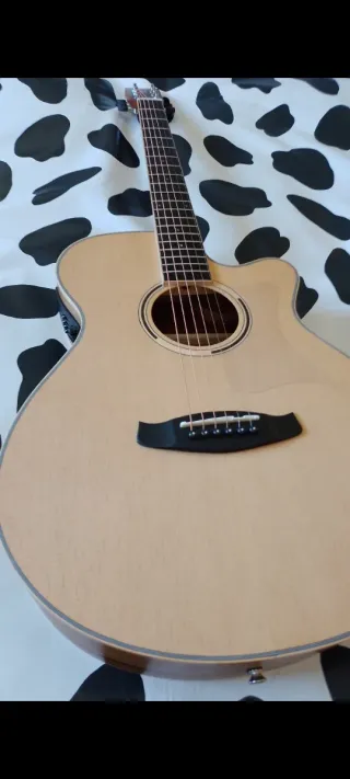 Guitarra Electroacústica Tanglewood y accesorios.
