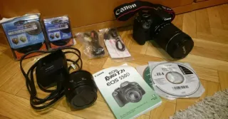 Kit Cámara Canon EOS Rebel T2i 550D