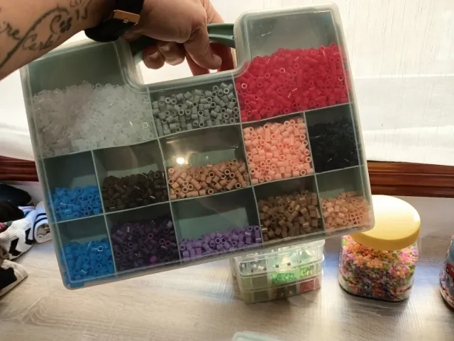 Lote de cuentas Hama