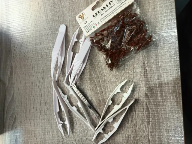 Lote de cuentas Hama