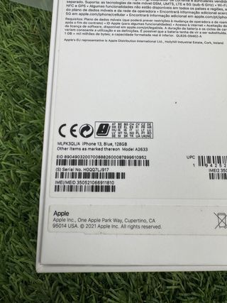 iPhone 13 128GB Blu + Accessori