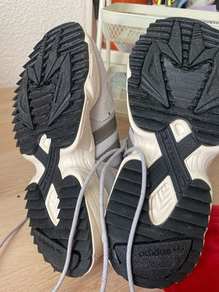 Deportivas Adidas Grises y Rosas