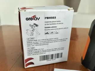 Soporte para Móvil manillar Bici patinete moto.