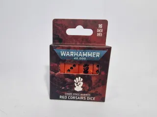 Warhammer 40,000 Dados Red Corsairs