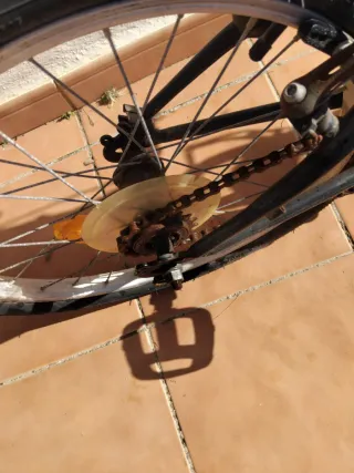 Bicicleta Plegable Btwin Negra