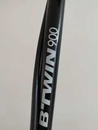 Inflador Btwin 900 con manómetro