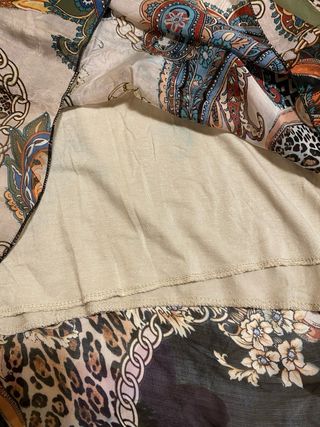 Top Made in Italy seta Taglia Unica