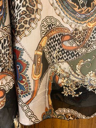 Top Made in Italy seta Taglia Unica