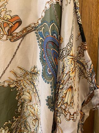 Top Made in Italy seta Taglia Unica