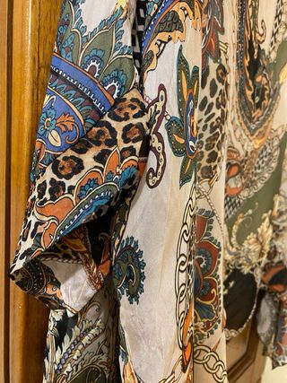 Top Made in Italy seta Taglia Unica