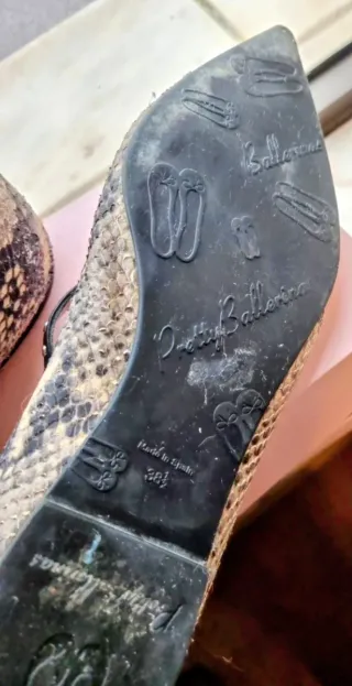 Bailarinas Pretty Ballerinas Piel Serpiente