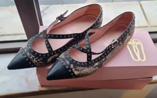 Bailarinas Pretty Ballerinas Piel Serpiente