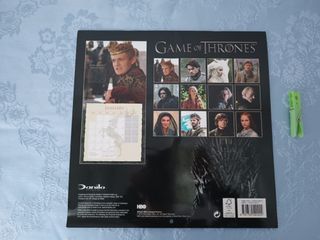 Calendario oficial 2013 Juego de tronos