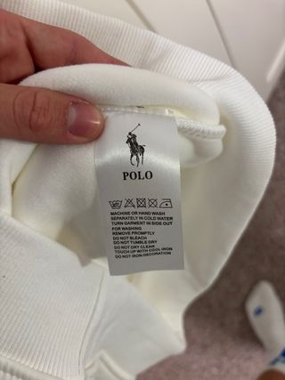 Sudadera Polo Ralph Lauren Blanca