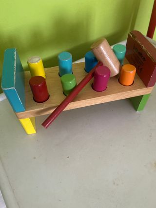Juego de martillo y tambor para niños