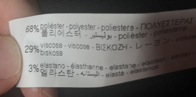 Falda Zara M con fruncido, cremallera y apertura