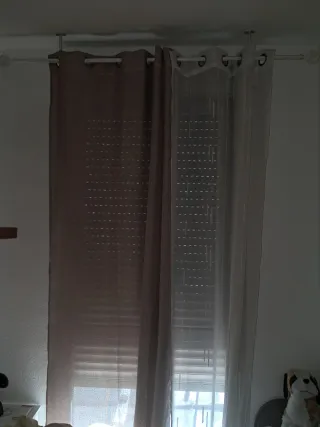 Pacchetto offerta: tende e tulle per camera