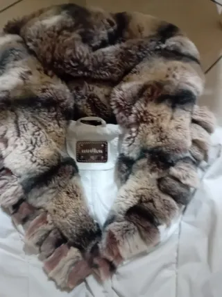 Piumino donna Audha con pelliccia